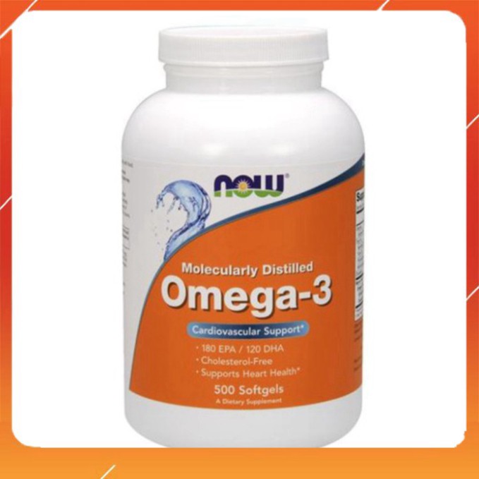 GIẢM GIÁ OMEGA 3 - Dầu Cá Omega 3 Now - Sáng Mắt Đẹp Da 500 Viên- Hàng Mỹ GIẢM GIÁ