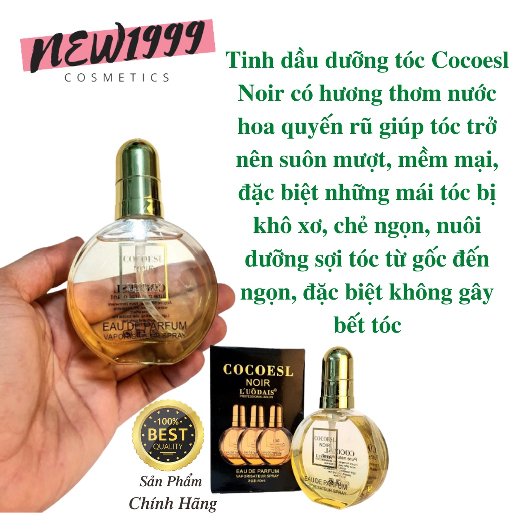 Tinh dầu dưỡng tóc COCOESL serum dưỡng tóc uốn Luodais hương nước hoa chính hãng