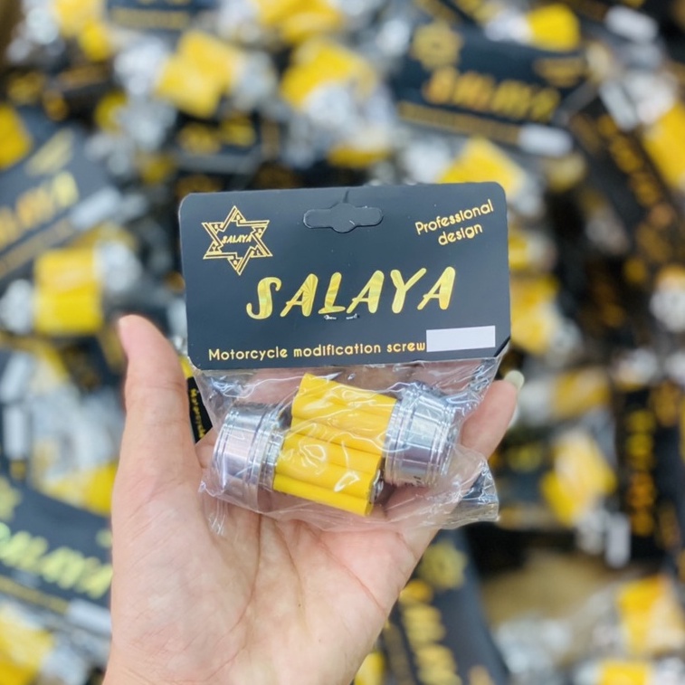 Gù inox Salaya lõm gắn được các xe. Inox rất sáng đẹp, không bị phai màu theo thời gian