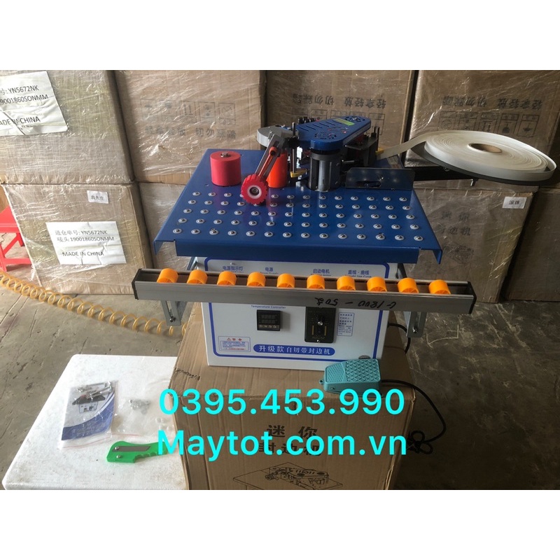Máy dán cạnh mini 2 chức năng ST600 mẫu mới