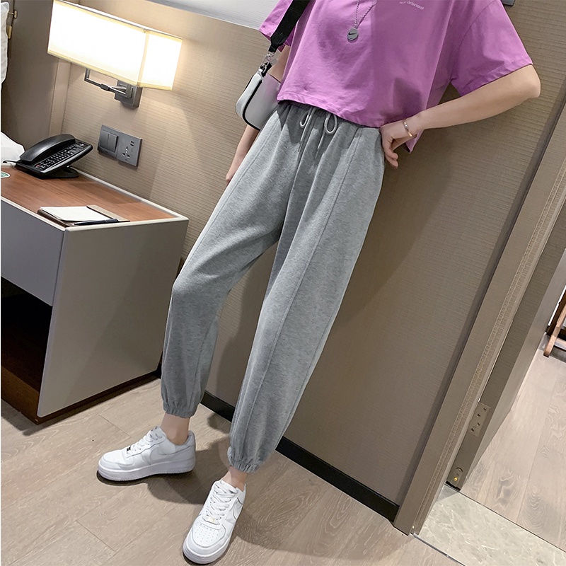 NRVP Quần Thể Thao Ống Rộng Phong Cách Thời Trang Hàn Quốc Dành Cho Nam Và Nữ