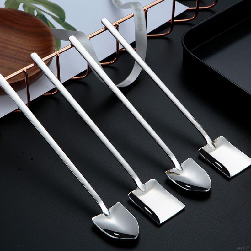 Muỗng cà phê hình xẻng bằng thép không gỉ 304