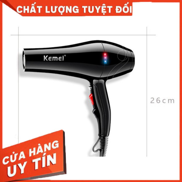 Máy Sấy Tóc Nóng Lạnh cao cấp KEMEI 8853 - Hàng nhập khẩu