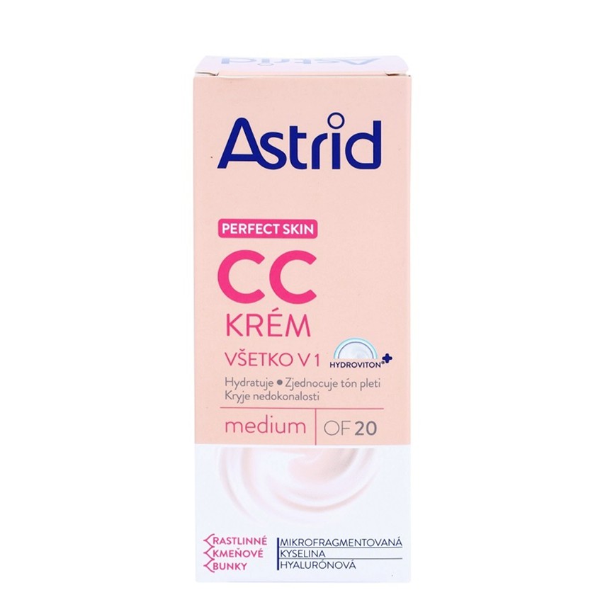 Kem nền che khuyết điểm nhập khẩu Astrid Perfect Skin CC cream 40ml