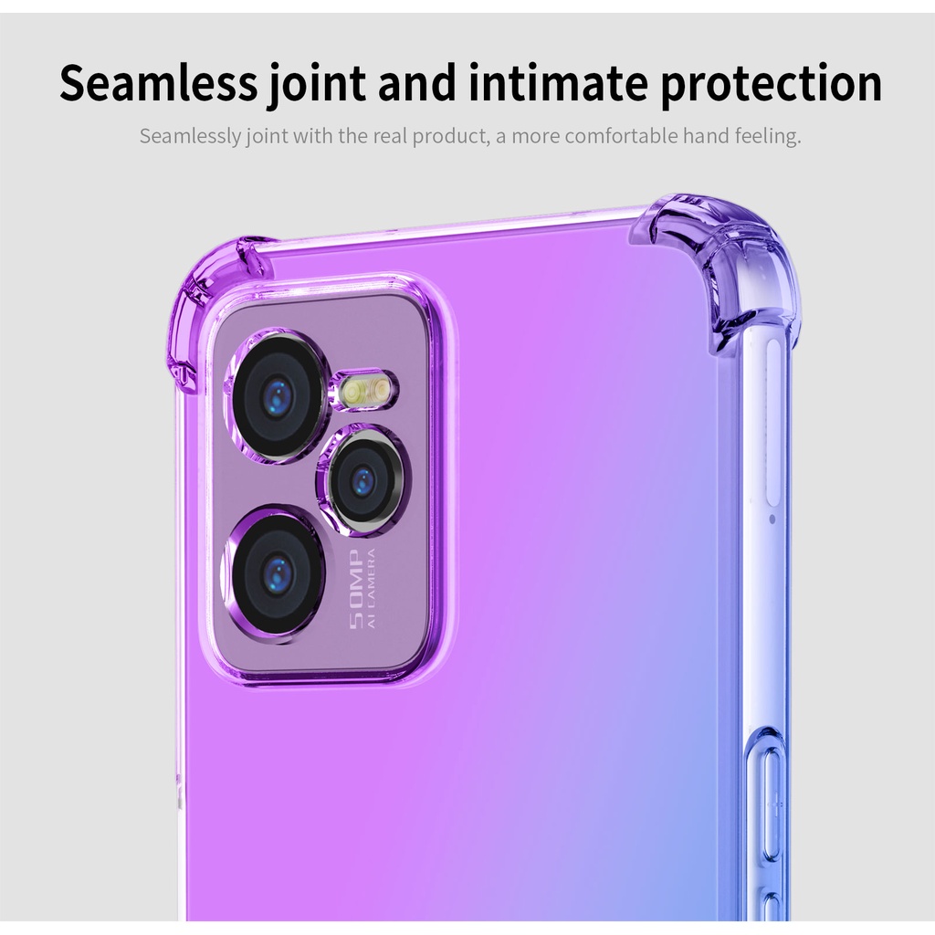 Ốp lưng Realme C35 dẻo đa sắc lồi 4 góc chống sốc thời trang cao cấp