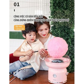 Máy làm kẹo bông gòn để bàn nhà cửa WISE5BC0014 - The Rainbow