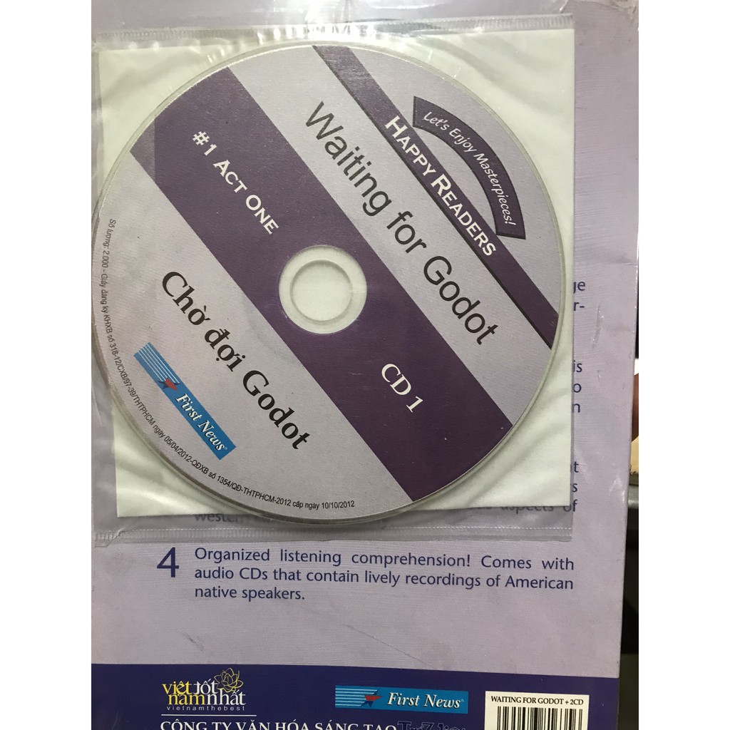 Sách - Happy Reader - Chờ đợi Godot