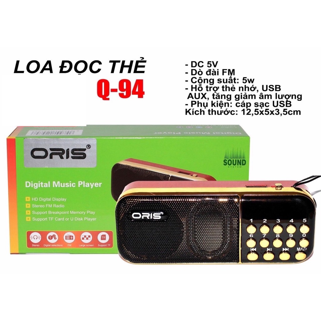 Loa đọc thẻ nhớ, tăng giảm âm lượng, usb, loại hay