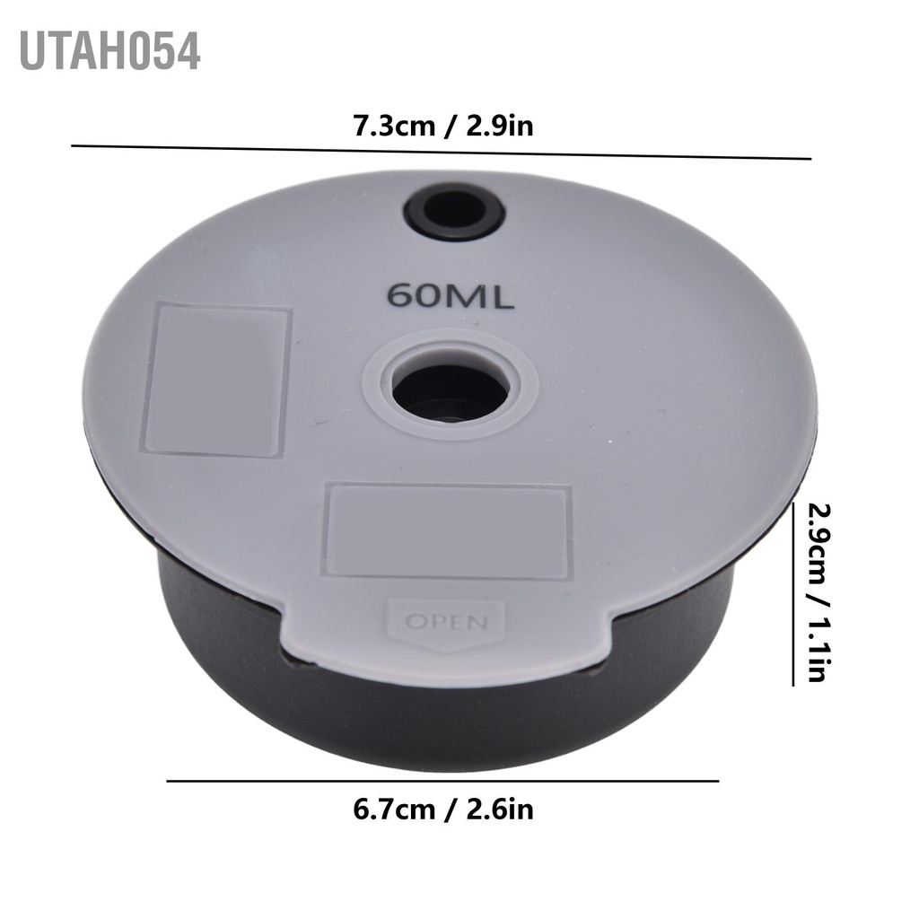 Utah054 Viên nang cà phê Tách viên nén có thể nạp lại tái sử dụng Bộ lọc cho TYPE CTPM12