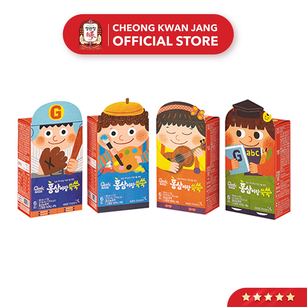 Hồng Sâm Hàn Quốc Cho Bé Từ 6 Tuổi Goodbase KGC Cheong Kwan Jang (30ml x 28 gói)