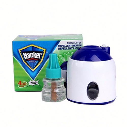 Máy Đuổi Muỗi Xông Tinh Dầu Hacker + Kèm Lọ Tinh Dầu 40ml