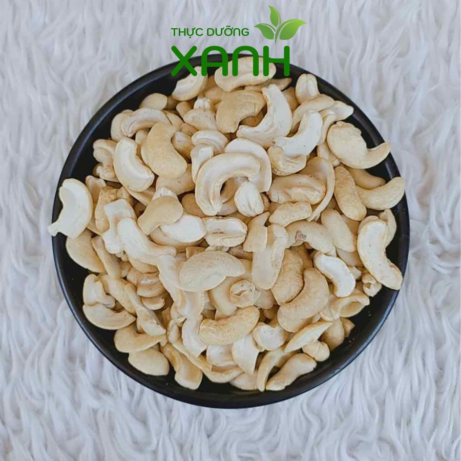 500Gr Hạt Điều Tươi Làm Sữa Loại Vỡ WS, Hạt Điều Sống Bình Phước - Thực Dưỡng Xanh