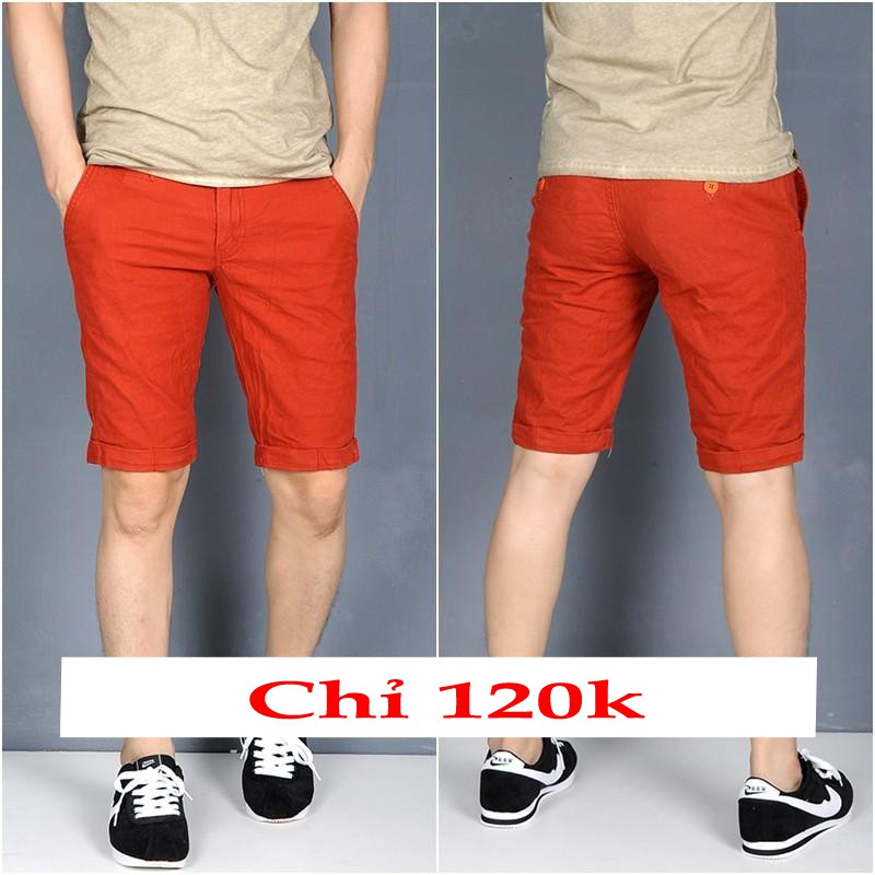 &lt;FREE SHIP&gt; QUẦN SHORT KAKI CO GIẢN, FORM CỰC NET