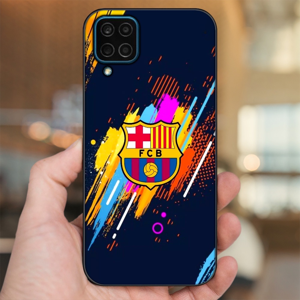 Ốp lưng Samsung M32, M33, M53, M62 viền đen in hình Barcelona Barca