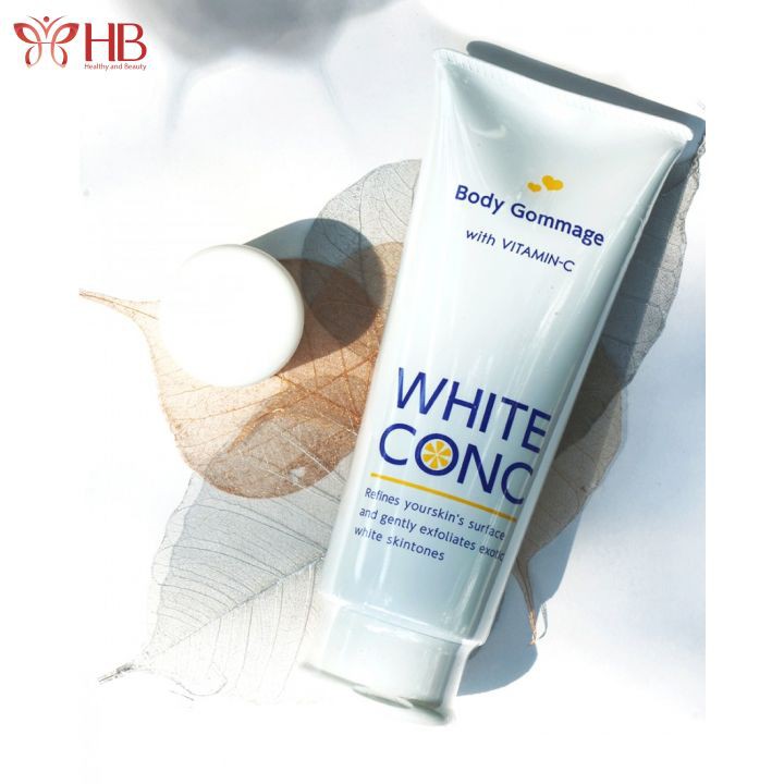 Tẩy Da Chết Body Trắng Da  White ConC 180g Số 1 Cosme Nhật Bản