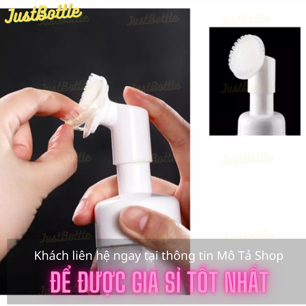 CHAI TẠO BỌT RỖNG kèm dụng cụ massage RỬA MẶT VỆ SINH MI &amp; ĐỰNG XÀ PHÒNG trong XĂM, TATTO 100ml 150ml