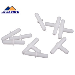 Set 10 đầu nối ống hình chữ t / thẳng chất lượng cao cho bể cá
