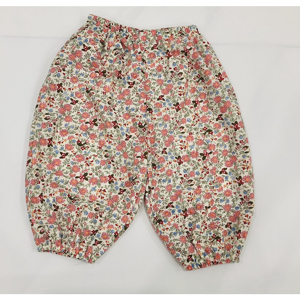 Quần bom cho bé gái BABY112.VN kiểu hàn giá rẻ chất liệu cotton mềm mát thoáng nhiều họa tiết màu sắc Q005