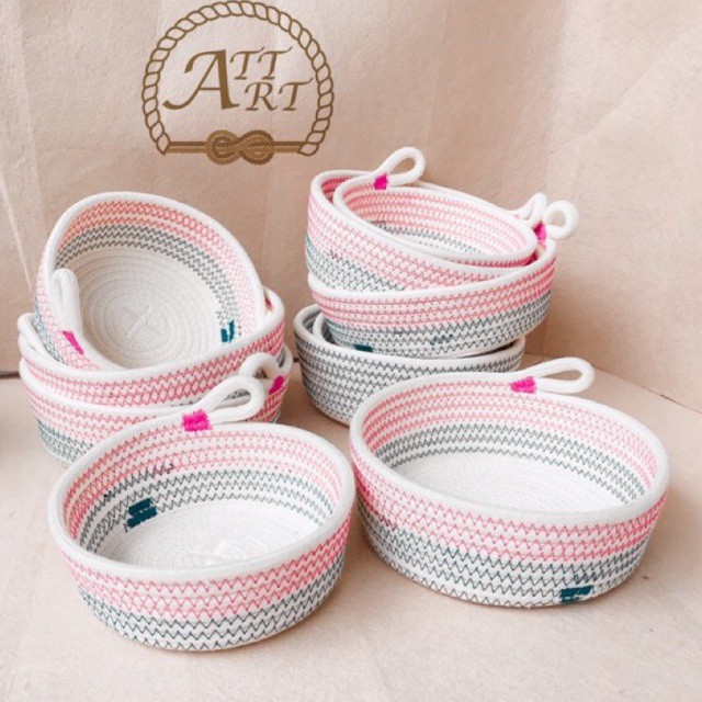 Giỏ cotton đựng đồ