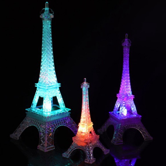 Tháp Eiffel đèn LED trang trí phòng ngủ (1403TEF)