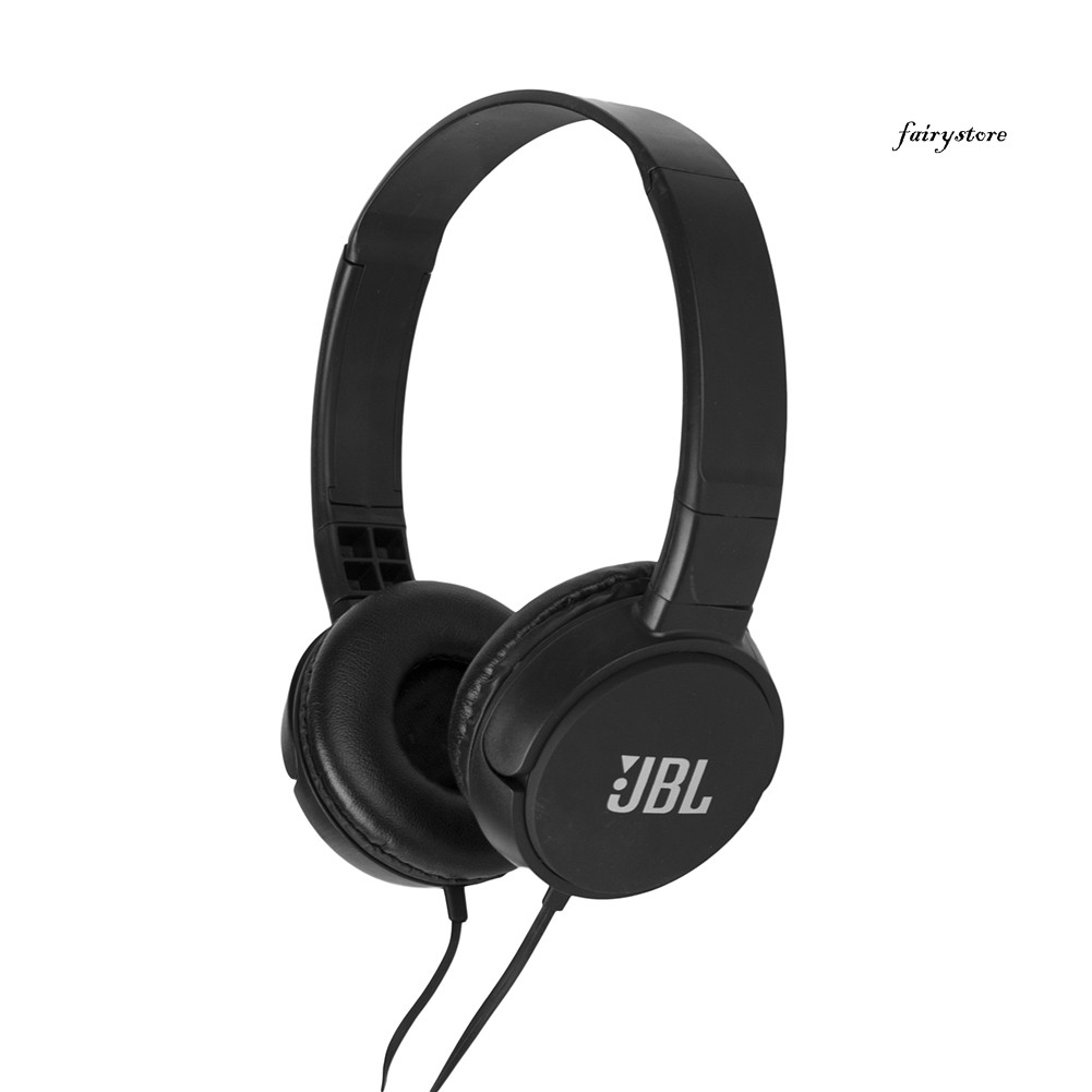 Tai Nghe Chụp Tai Fs + Jb-L J08 Jack 3.5mm Bass Trầm Có Micro