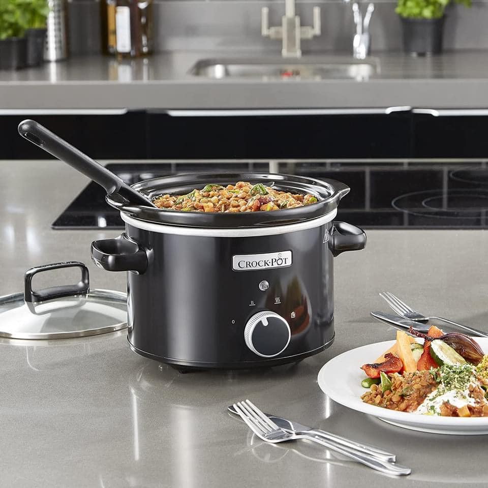 Nồi Nấu Chậm Crock Pot 2,4L (Hàng Đức)