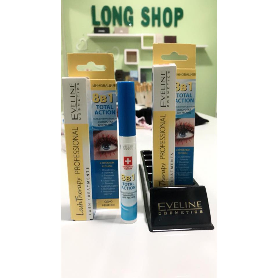 [Bao mọc] Huyết thanh dưỡng mọc dài mi Eveline 8 in 1