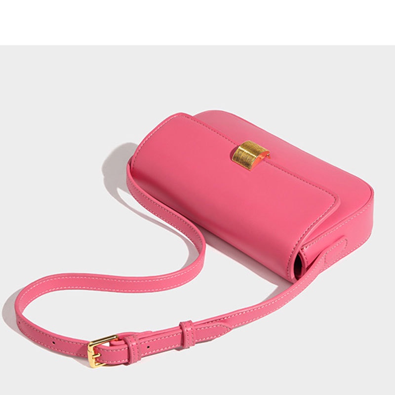 Túi Xách Đeo Vai Hình Vuông Cỡ Nhỏ Cài Khóa Thời Trang 2022 Cho Nữ