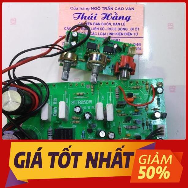 [-FreeShip-] Mạch lọc sub ampli 250 W giá cho 1 mạch [GiáTốt]