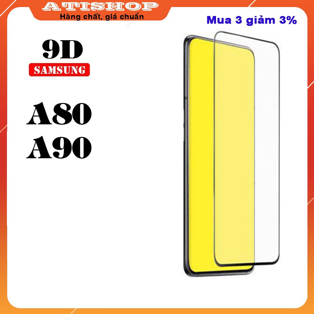 Cường Lực SamSung A80/ A90 9D Full Màn-9D
