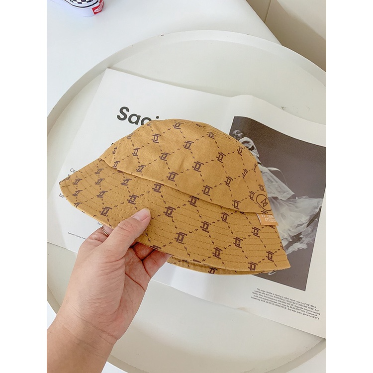 Mũ nón bucket hoạ tiết khoá thời trang cho bé từ 3-7 tuổi M866