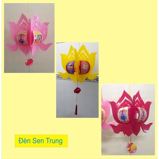 Lồng đèn Phật đản (Size Trung) - Đèn sen Phật đản