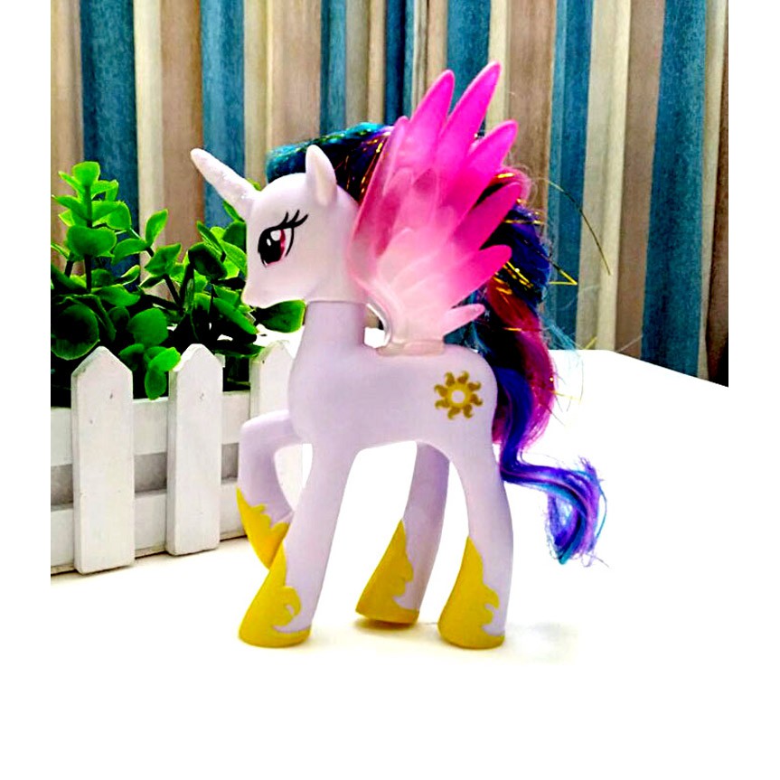 Thiên Thần Ngựa Pony Rarity Xinh Đẹp Quyến rũ 14cm