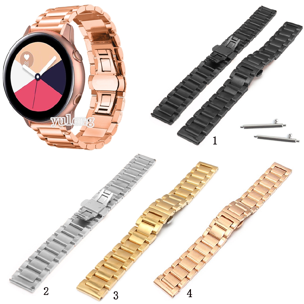 Dây đeo inox cho đồng hồ thông minh Samsung Galaxy Watch Active 2