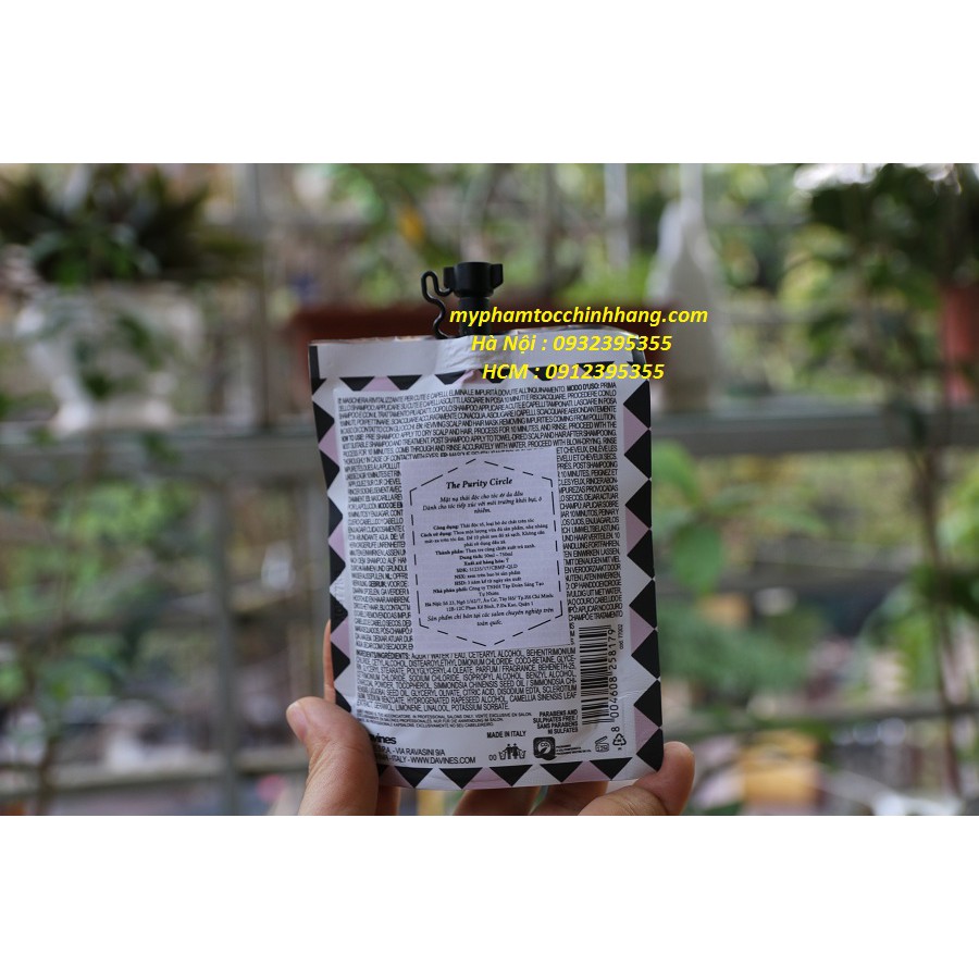 MẶT NẠ DAVINES THẢI ĐỘC CHO DA ĐẦU DẦU THE PURITY CIRCLE 50ML | BigBuy360 - bigbuy360.vn