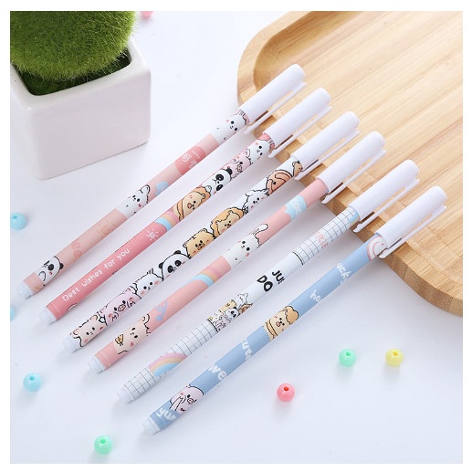 Bút Mực Nước Ngòi 0.38mm Thiết Kế Nhiều Hình Độc Đáo Sáng Tạo Tiện Lợi