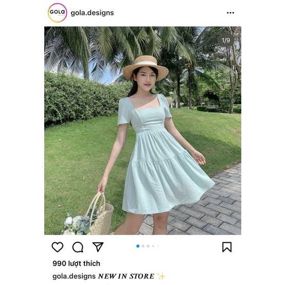 thanh lý váy Folly dress