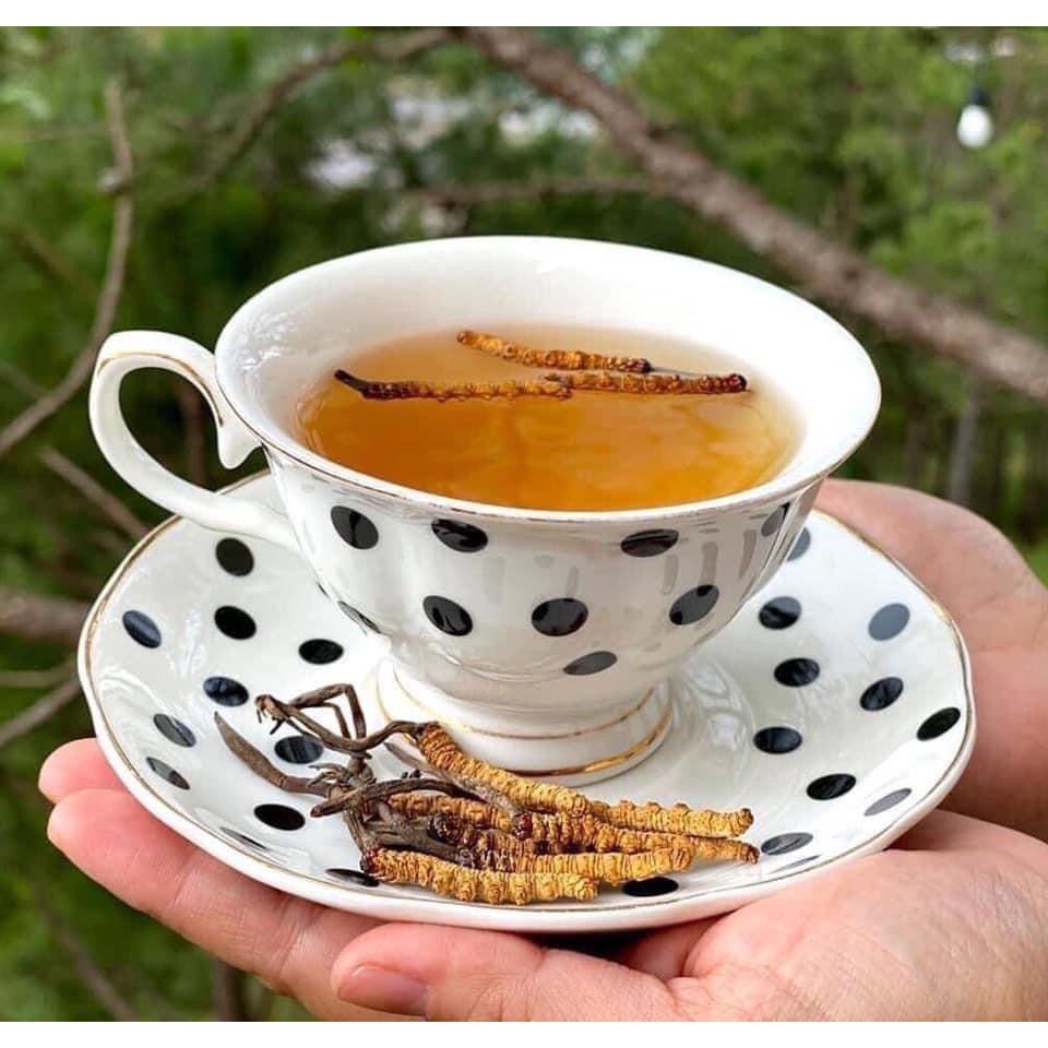 ĐÔNG TRÙNG HẠ THẢO NGUYÊN CON HÀN QUỐC HỘP 45gram. HÀNG CHUẨN