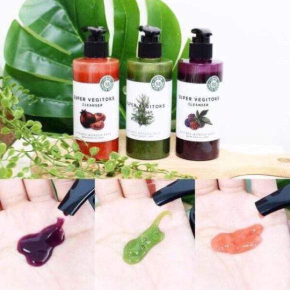 [Chuẩn auth 100%, đủ bill, đi air ✈️] [Chính Hàng Hàn Quốc] Sửa Rửa Mặt Rau Củ Thải Độc Da Super Vegitoks Cleanser 300ml | BigBuy360 - bigbuy360.vn