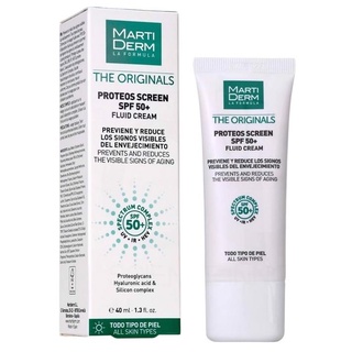 Kem Chống Nắng MartiDerm The Originals Proteos Screen SPF50+ Fluid Cream 40ml
