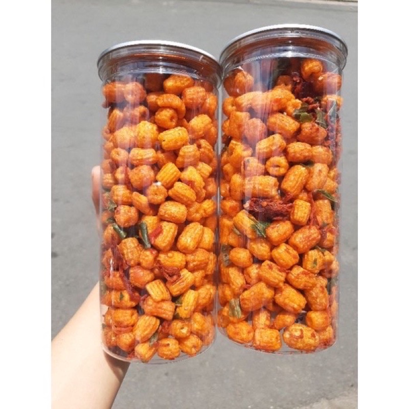 Nui Sen Lăc Khô Bò Sấy Lá Chanh loại 1 đặc biệt lon 320gr