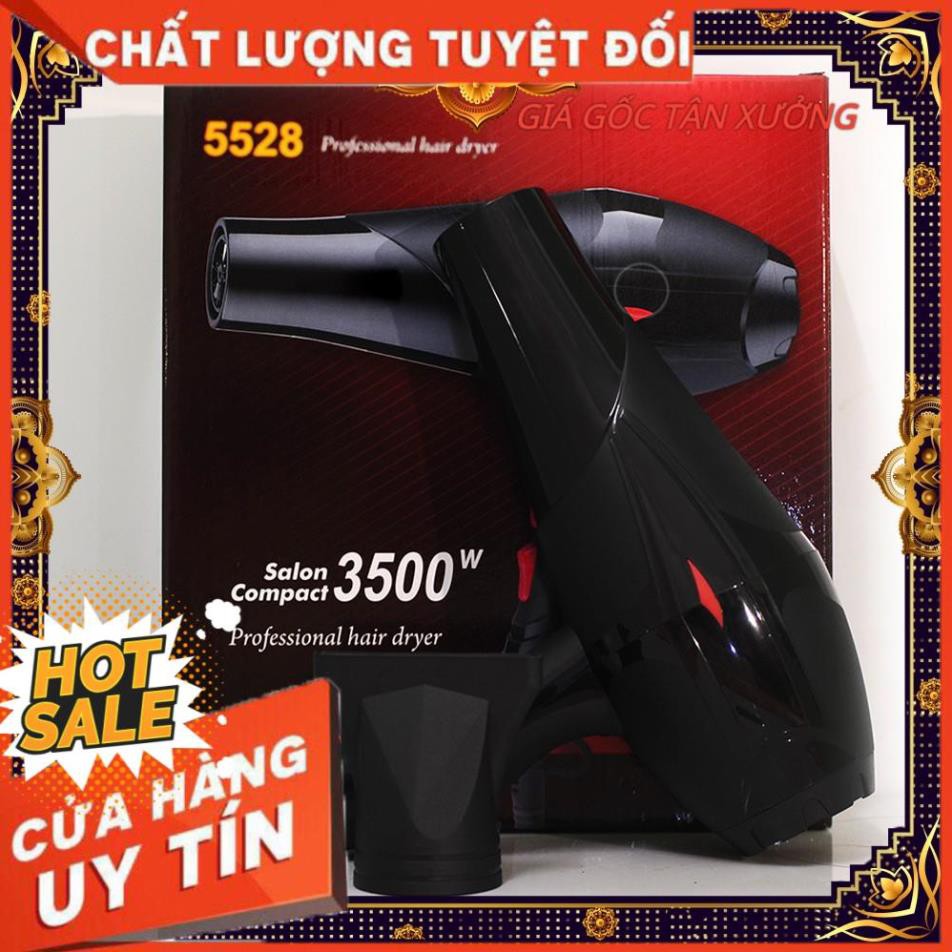 Máy Sấy Tóc 2 Chiều Model 5528 Công Suất Lớn 3500W(Tặng Dụng Cụ Tạo Kiểu)