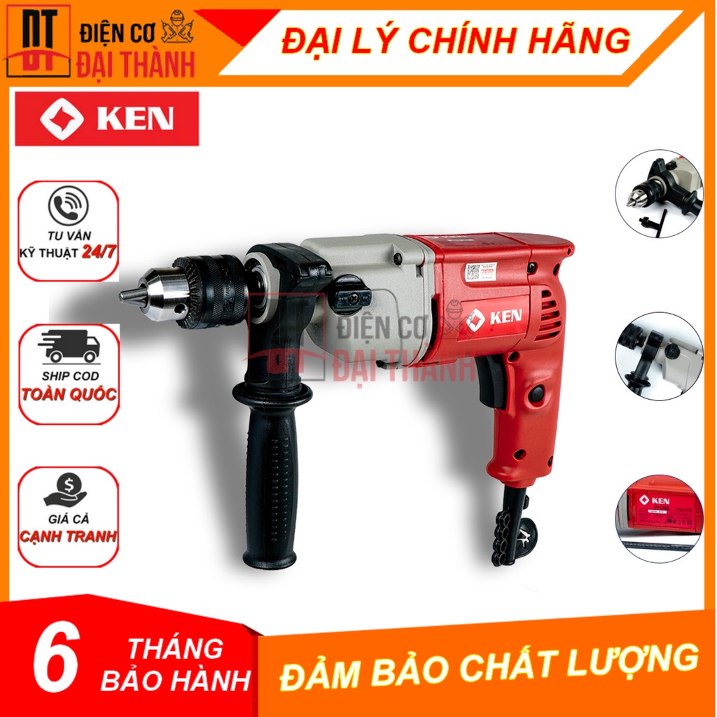 Máy khoan động lực Ken 6713ED 650W