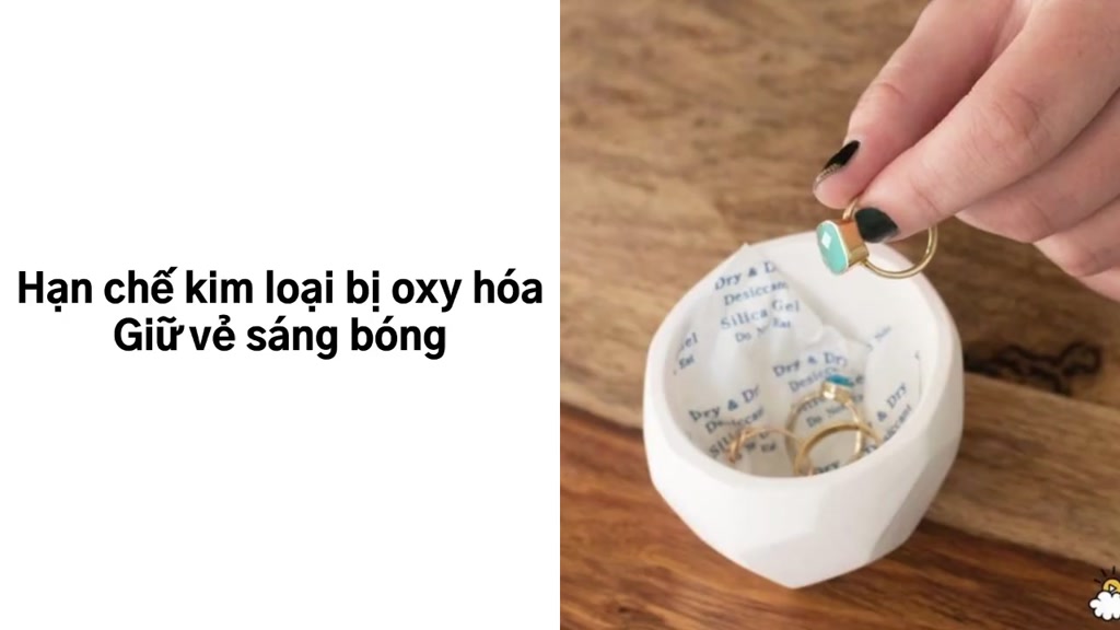 1kg Túi Hút Ẩm silicagel (Gói 10g) - Hút ẩm cho giày dép, thực phẩm - Chống ẩm mốc