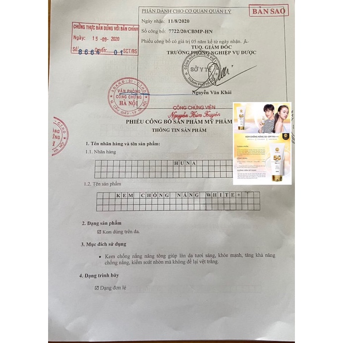 Kem Chống Nắng PA ++++