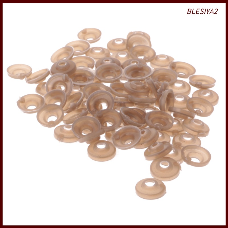 Set 100 Vòng Đệm Mắt Bằng Nhựa 11mm Cho Búp Bê Gấu Bông DIY