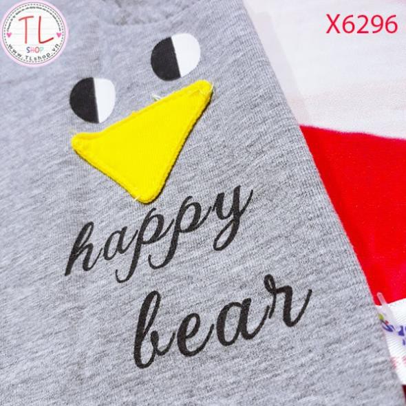 Thời trang trẻ em - Quần thun lửng happy bear cho bé - Quần áo bé trai - Bộ bé trai - Quần áo bé gái - Bộ bé gái