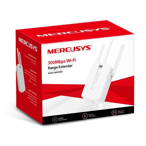 Bộ Kích Sóng Wifi Mercusys MW 300RE 300Mbps - Chính hãng 24T- Kich wifi,cục hút wifi,kích sóng wifi