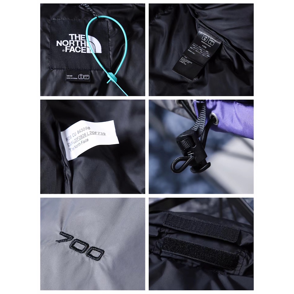 Áo Khoác The North Face Màu Neon Thời Trang Mùa Đông Cá Tính Cho Nam Và Nữ