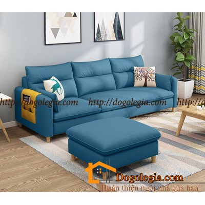 [SOFA NỈ] Sofa Nỉ Màu Xanh Tươi Mát Cuốn Hút LG-SF220